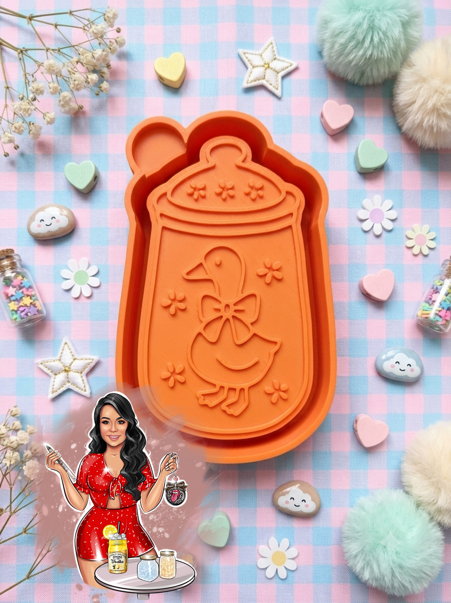 Goose China Freshie Mold