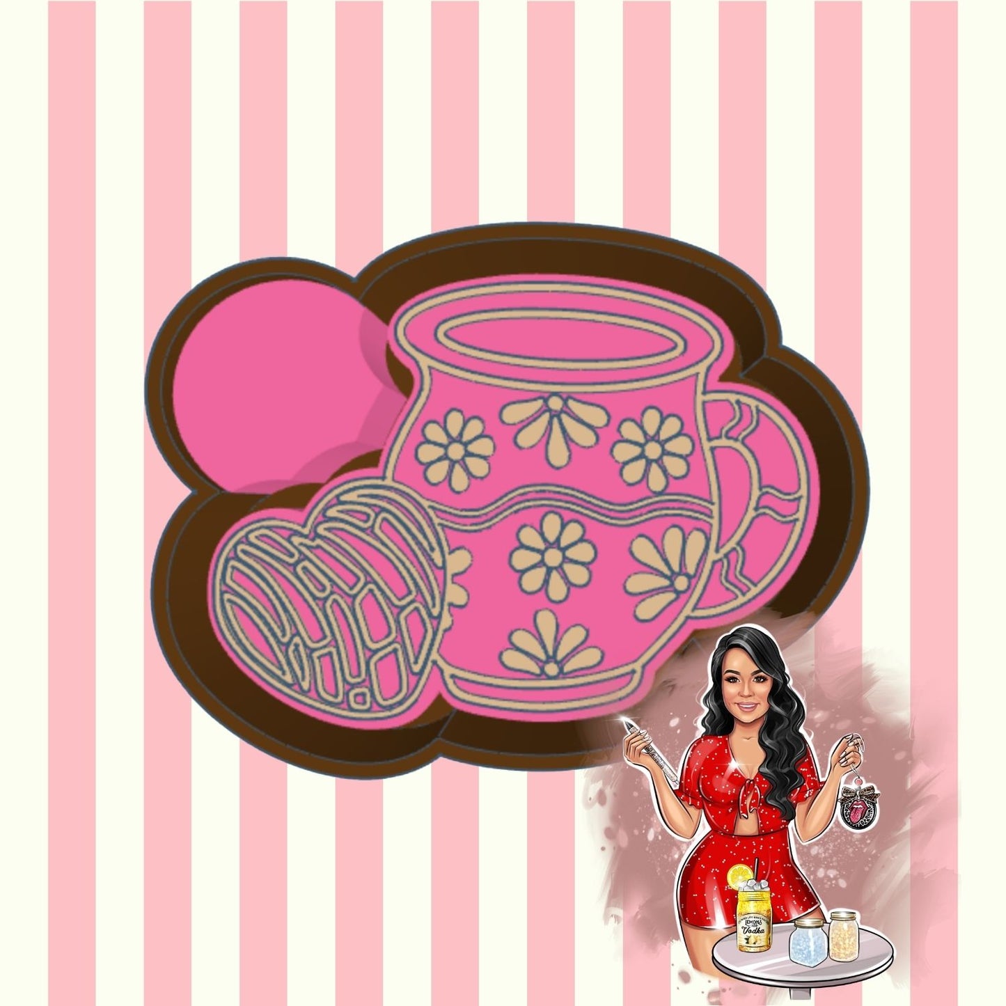 Pan Dulce & Cafecito Freshie Mold