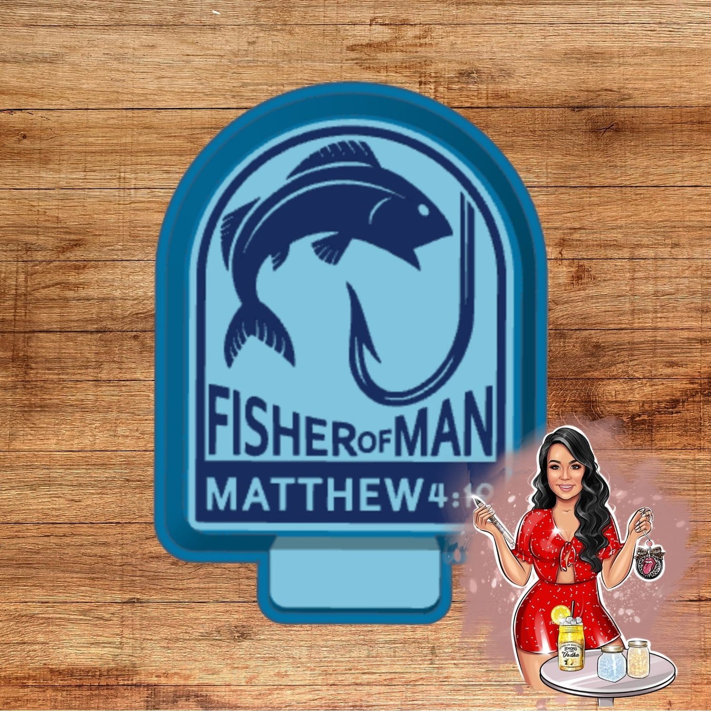 Fisher of Man Freshie Mold