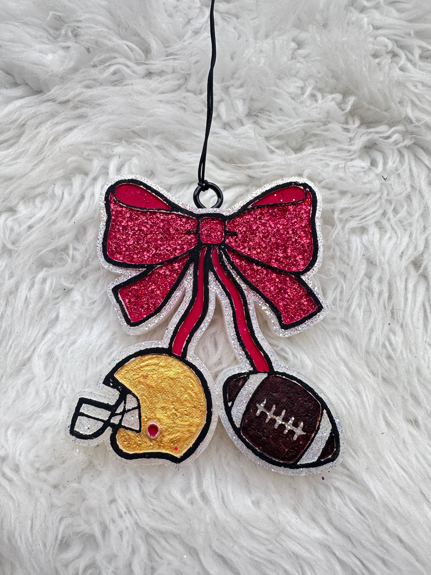 Football With Bow