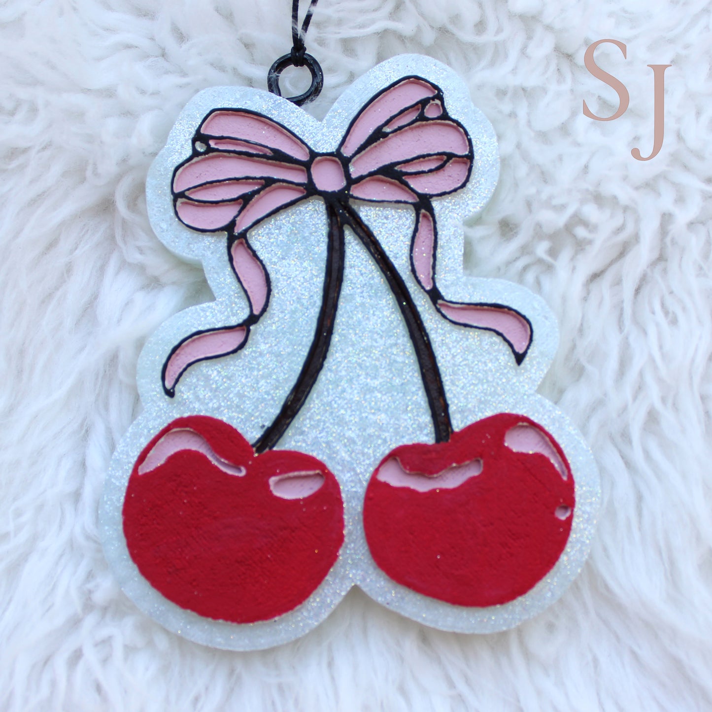 Cherries with Bow