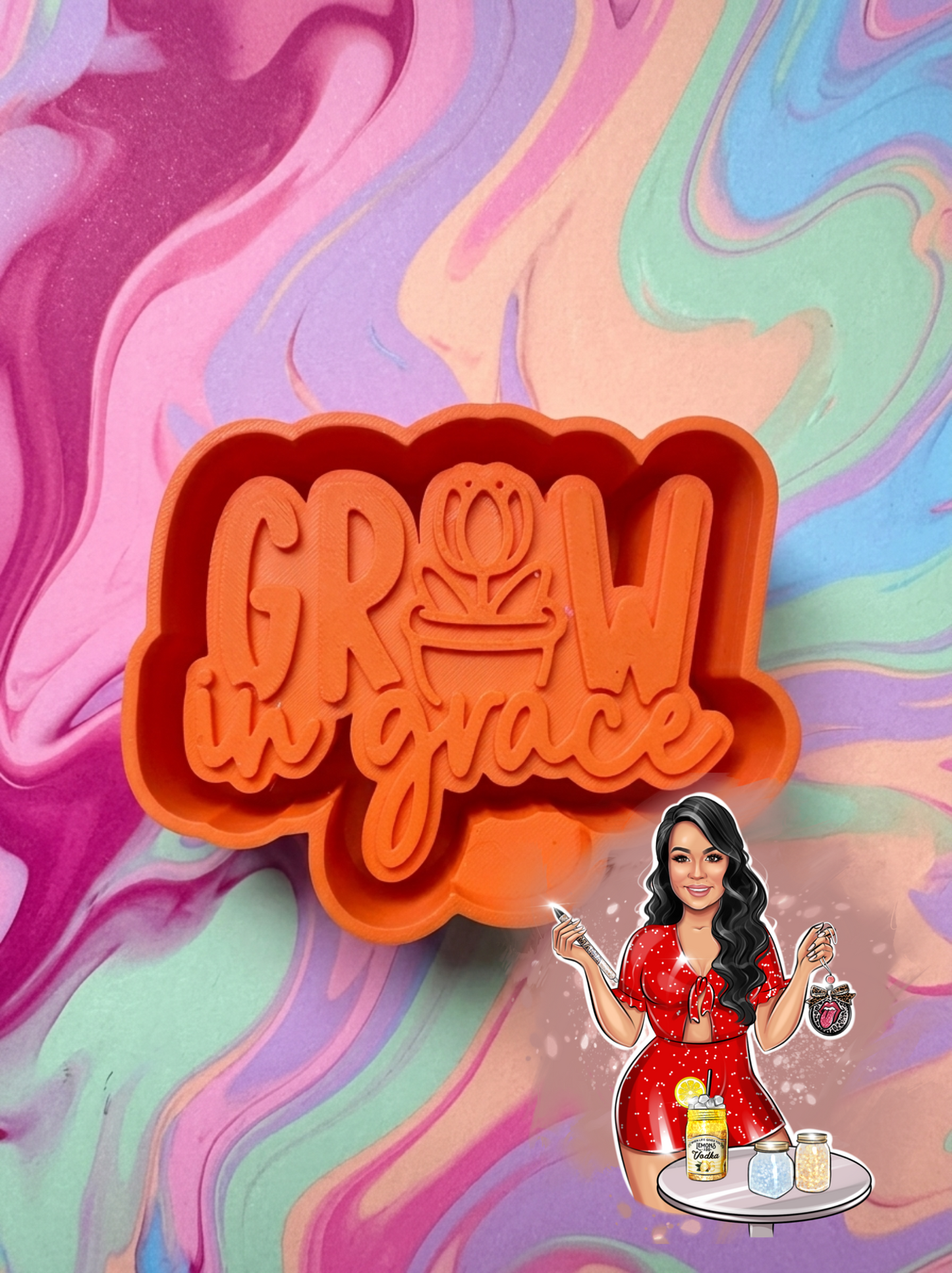 Grow in Grace Freshie Mold
