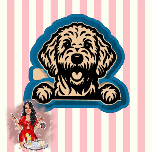 Golden Doodle Freshie Mold