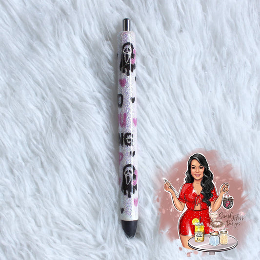 Ghost Face Gel Pen