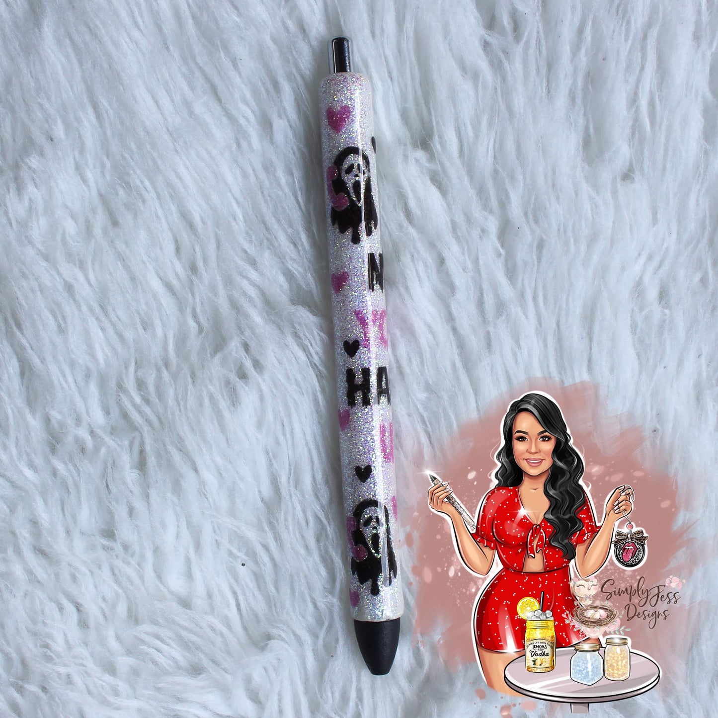Ghost Face Gel Pen