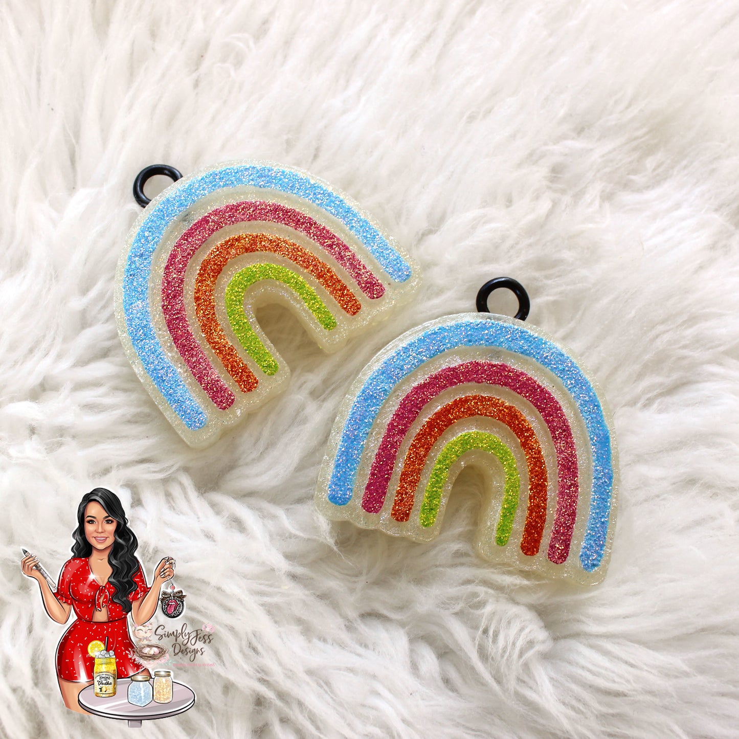 Rainbow vent clips