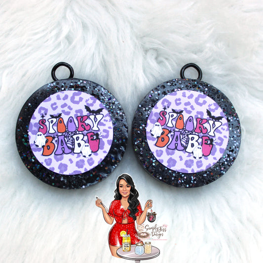 Spooky Babe Vent Clips